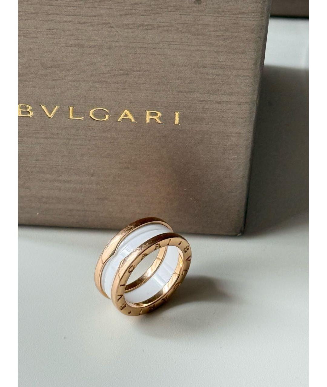 BVLGARI Золотое кольцо из розового золота, фото 3