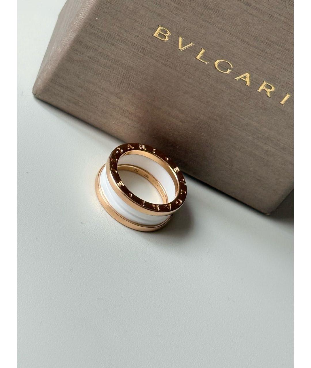 BVLGARI Золотое кольцо из розового золота, фото 4