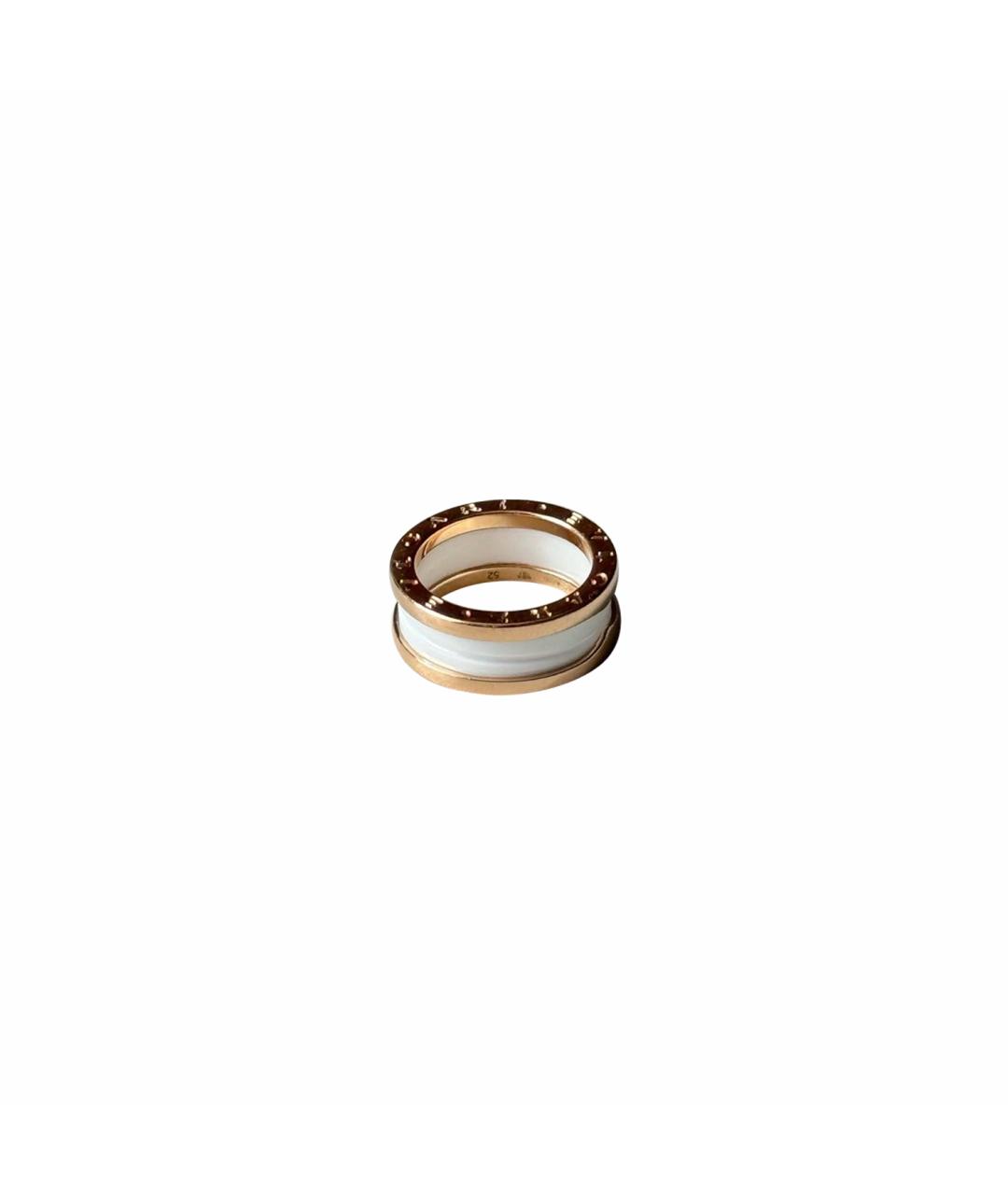 BVLGARI Золотое кольцо из розового золота, фото 1