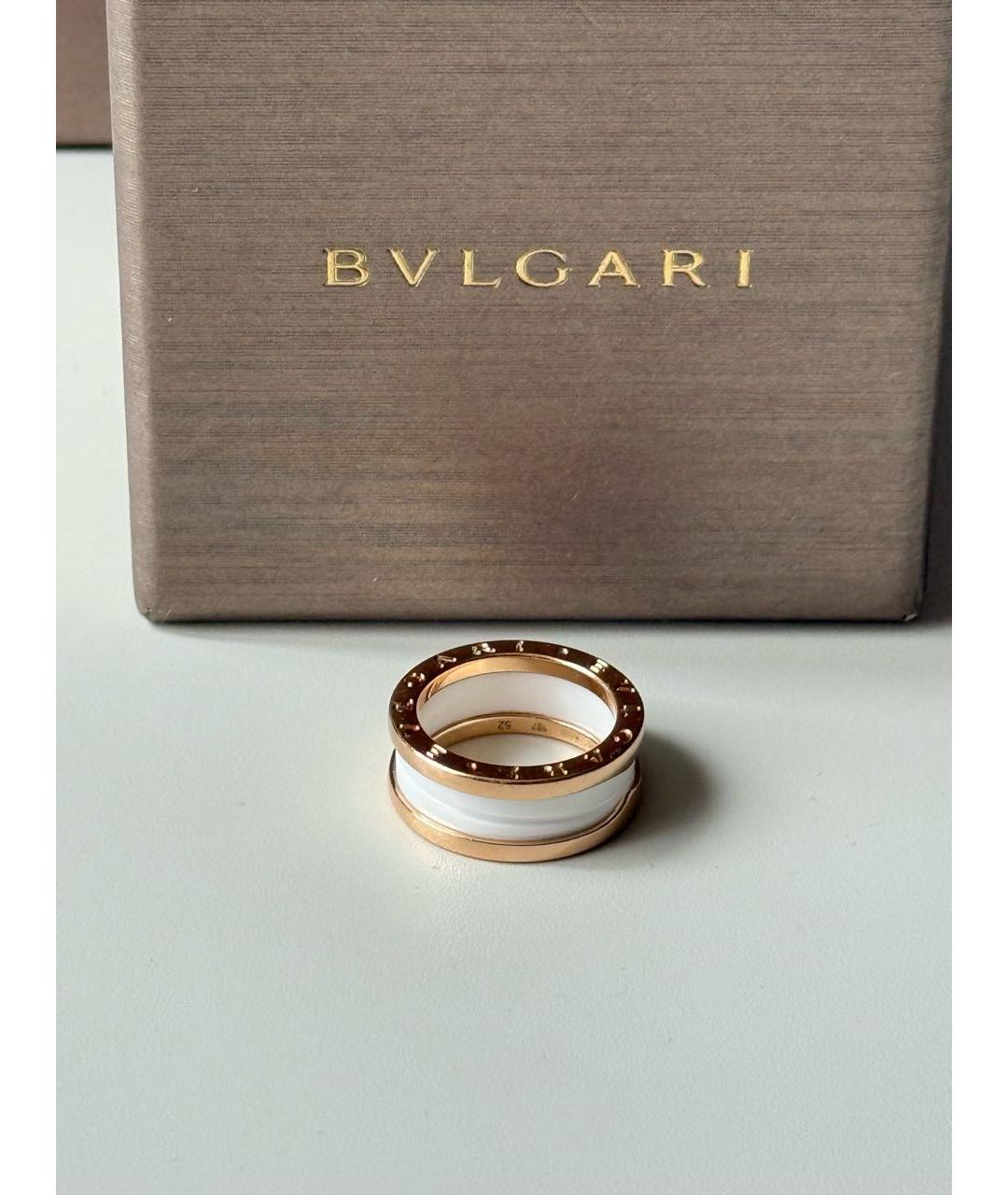 BVLGARI Золотое кольцо из розового золота, фото 5