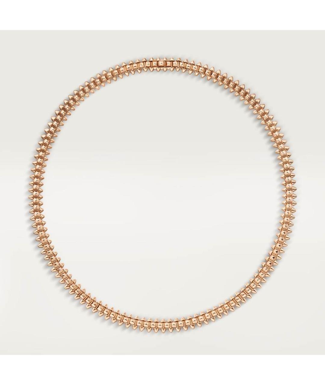 CARTIER Золотая цепочка/подвеска из розового золота, фото 4