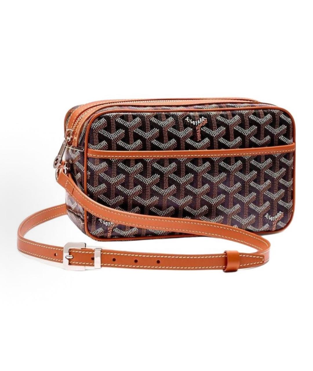 GOYARD Коричневая сумка через плечо, фото 2