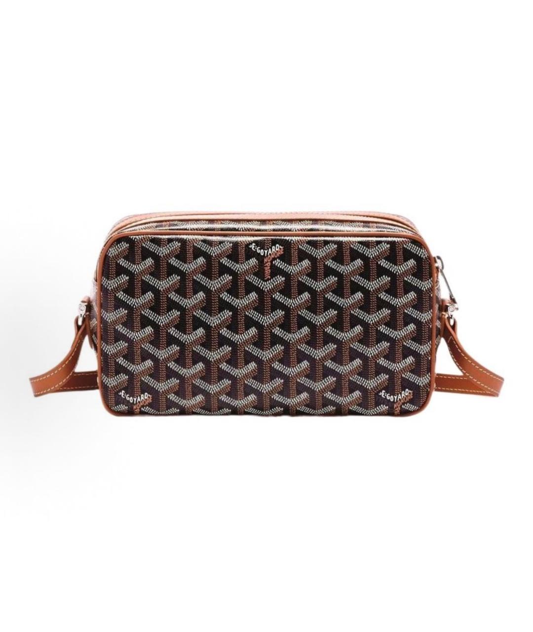 GOYARD Коричневая сумка через плечо, фото 5