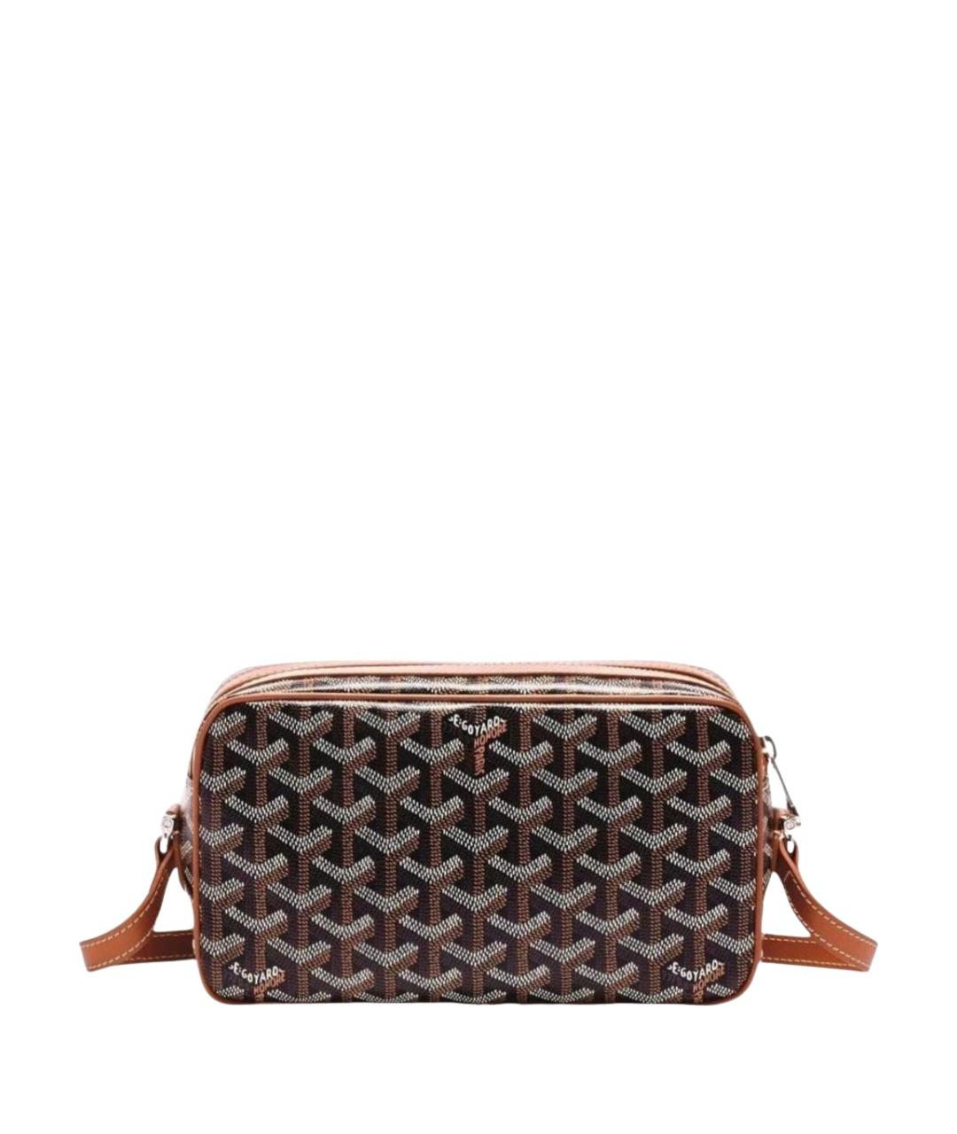 GOYARD Коричневая сумка через плечо, фото 1