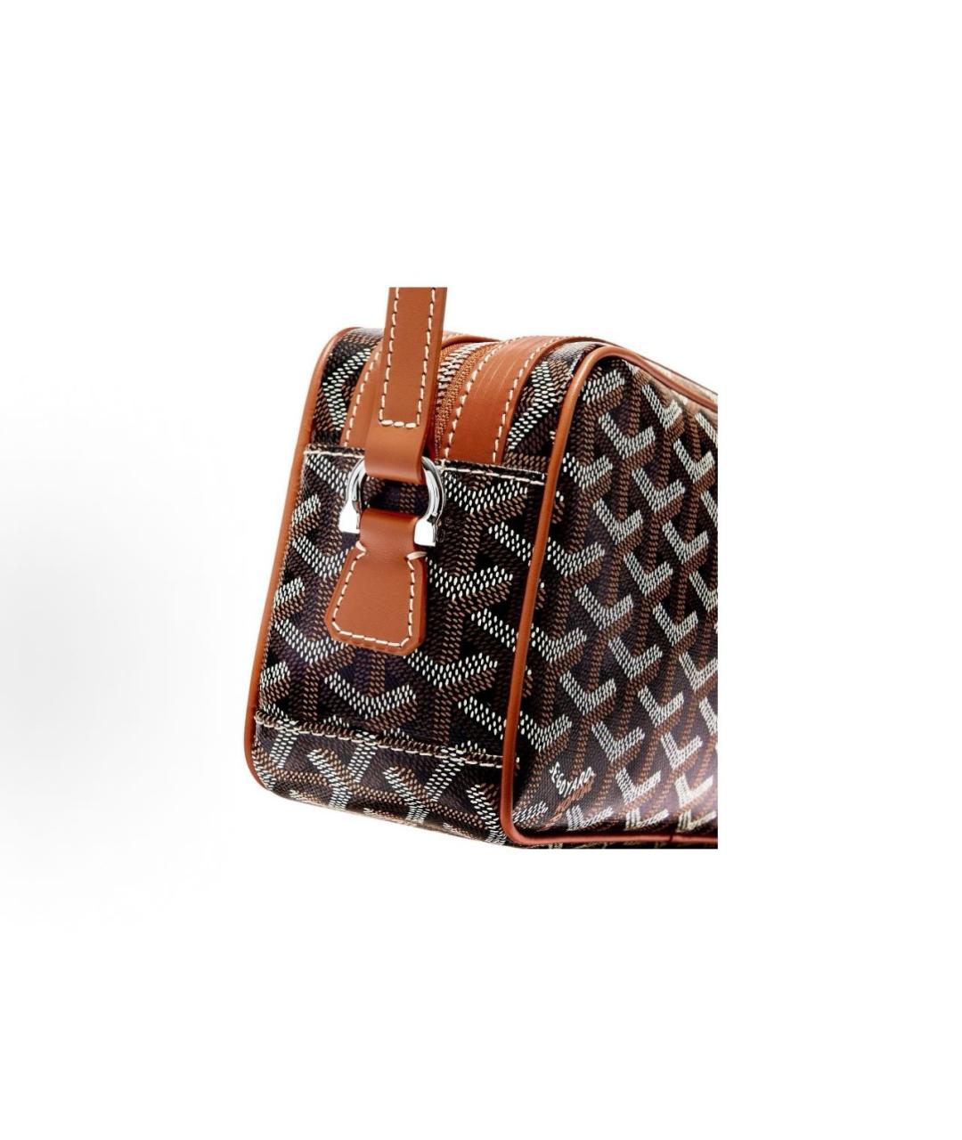 GOYARD Коричневая сумка через плечо, фото 3