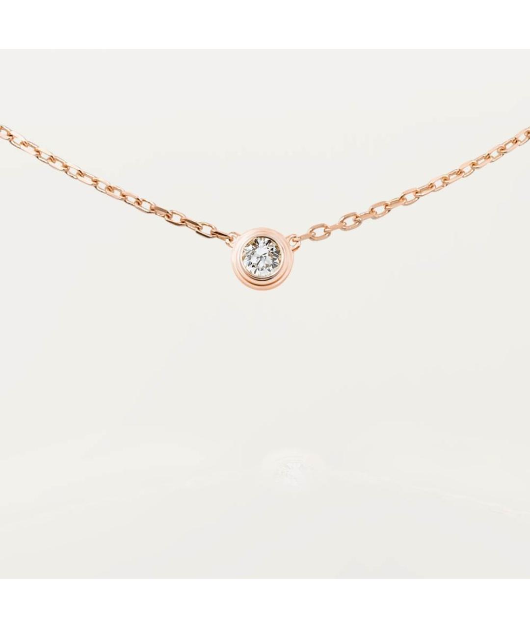 CARTIER Золотая подвеска из розового золота, фото 3