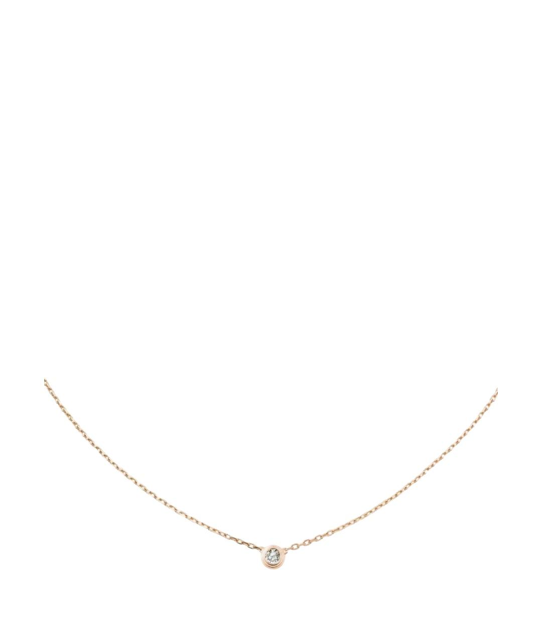 CARTIER Золотая подвеска из розового золота, фото 1