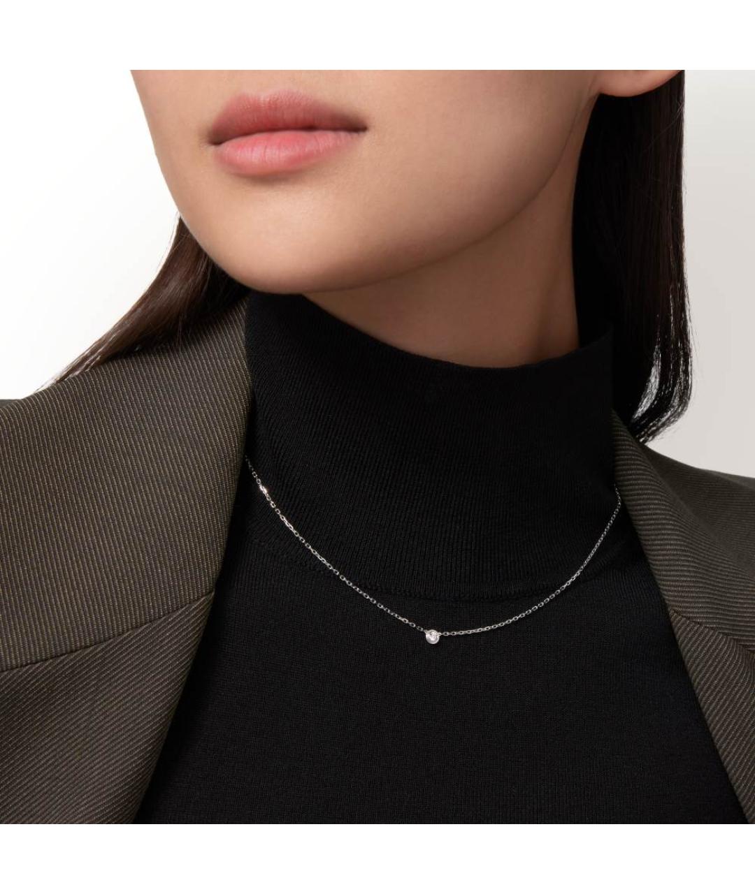 CARTIER Серебряная подвеска из белого золота, фото 2