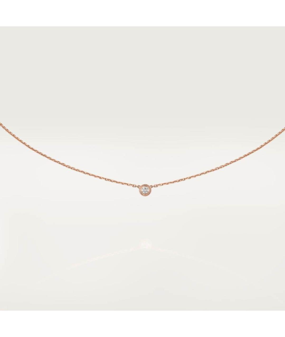 CARTIER Золотая подвеска из розового золота, фото 4