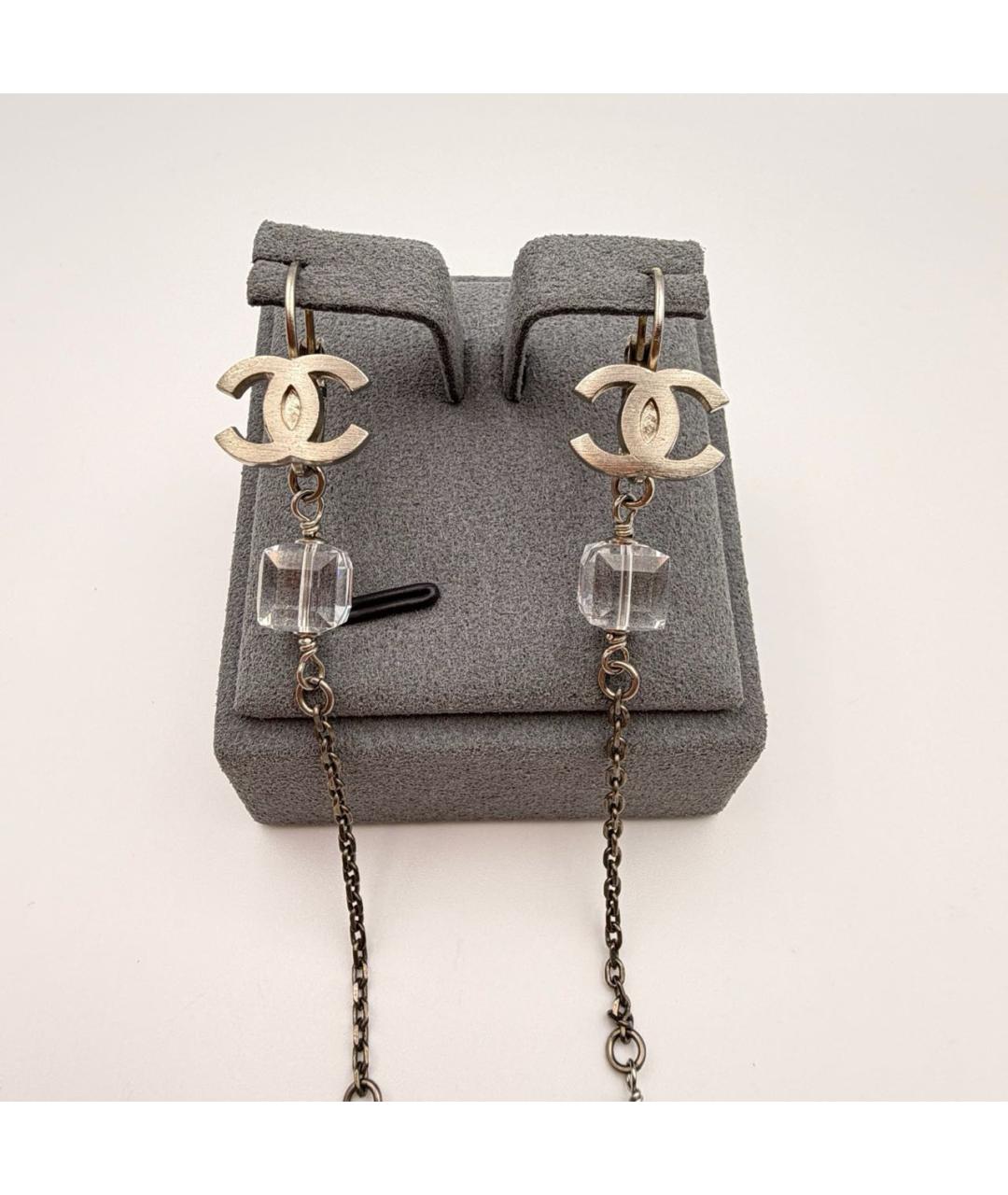 CHANEL Золотые серьги, фото 2