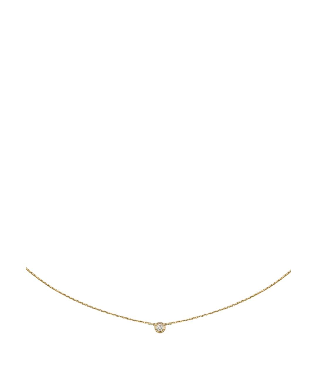 CARTIER Золотая подвеска из желтого золота, фото 1