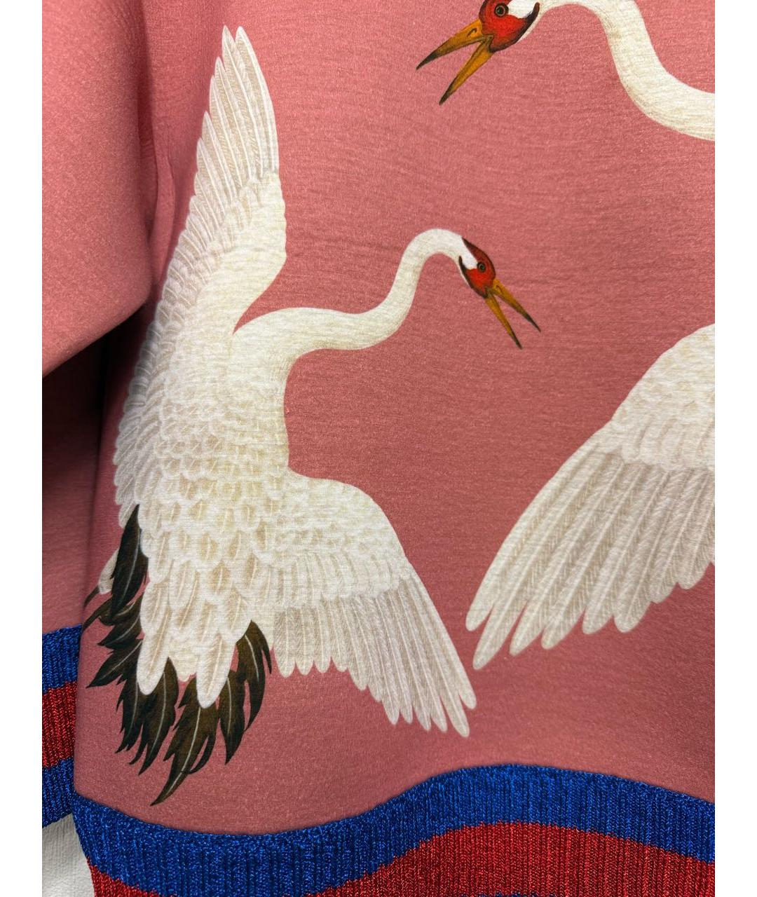 GUCCI Розовый джемпер / свитер, фото 4