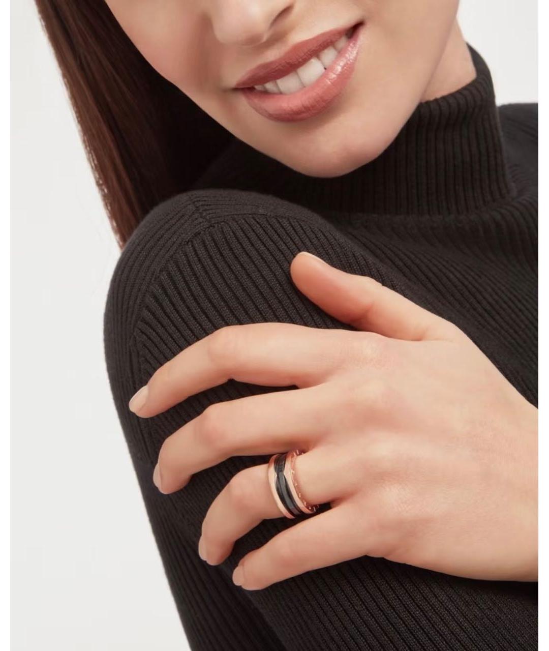 BVLGARI Золотое кольцо из розового золота, фото 7