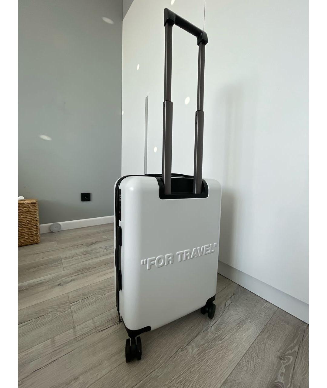 OFF-WHITE Белый чемодан, фото 5