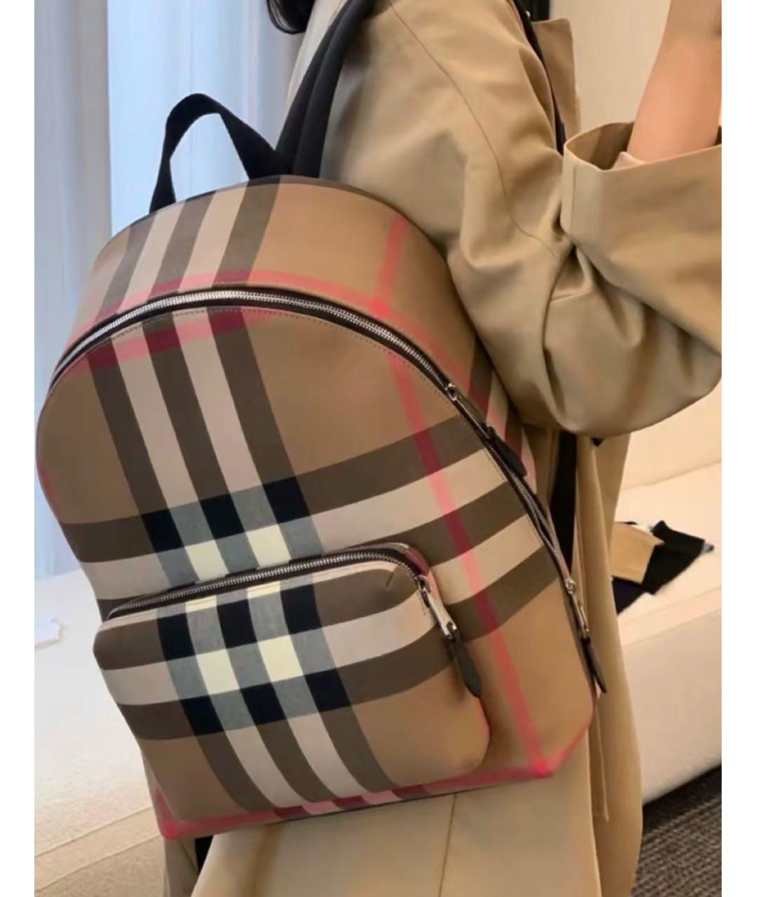 BURBERRY Коричневый рюкзак, фото 7