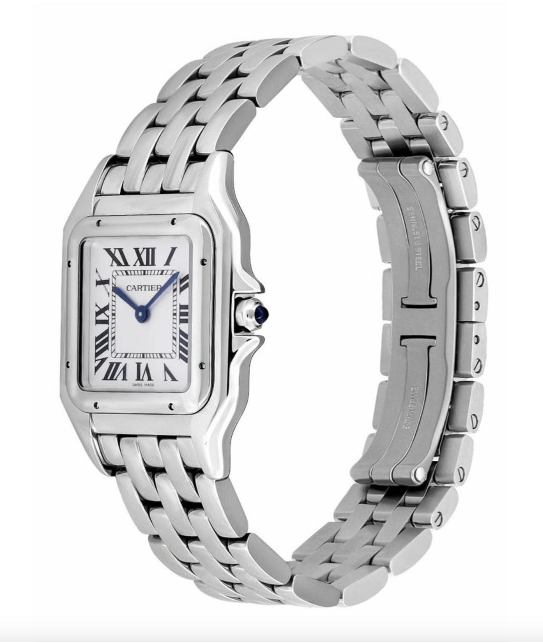 CARTIER Серебряные металлические часы, фото 2