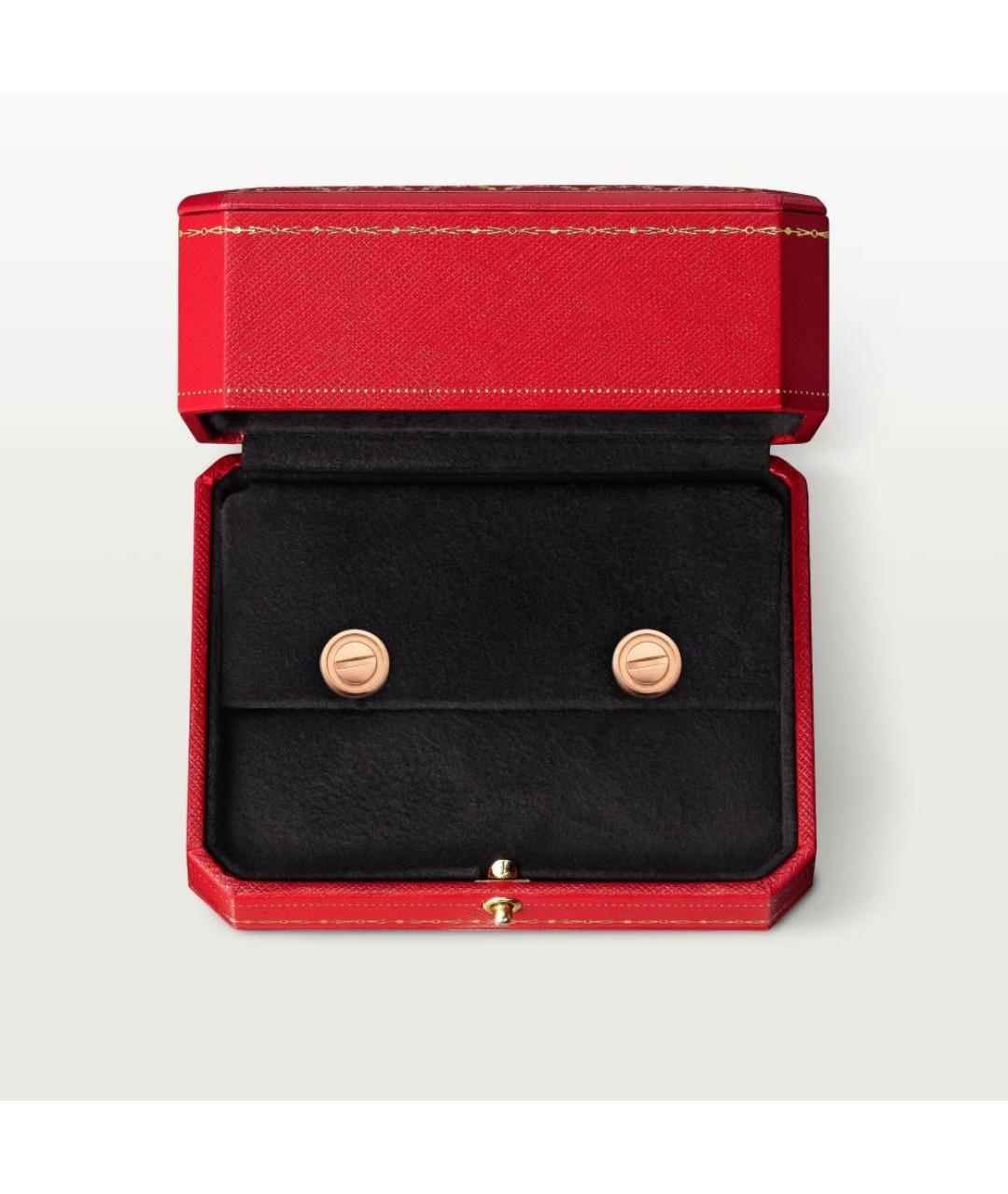 CARTIER Золотые серьги из розового золота, фото 3