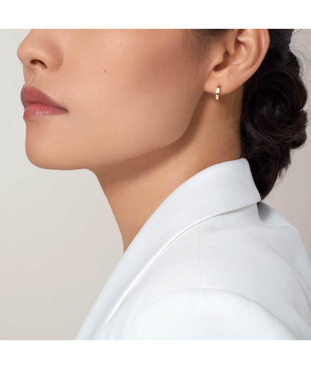 CARTIER Золотые серьги из желтого золота, фото 2