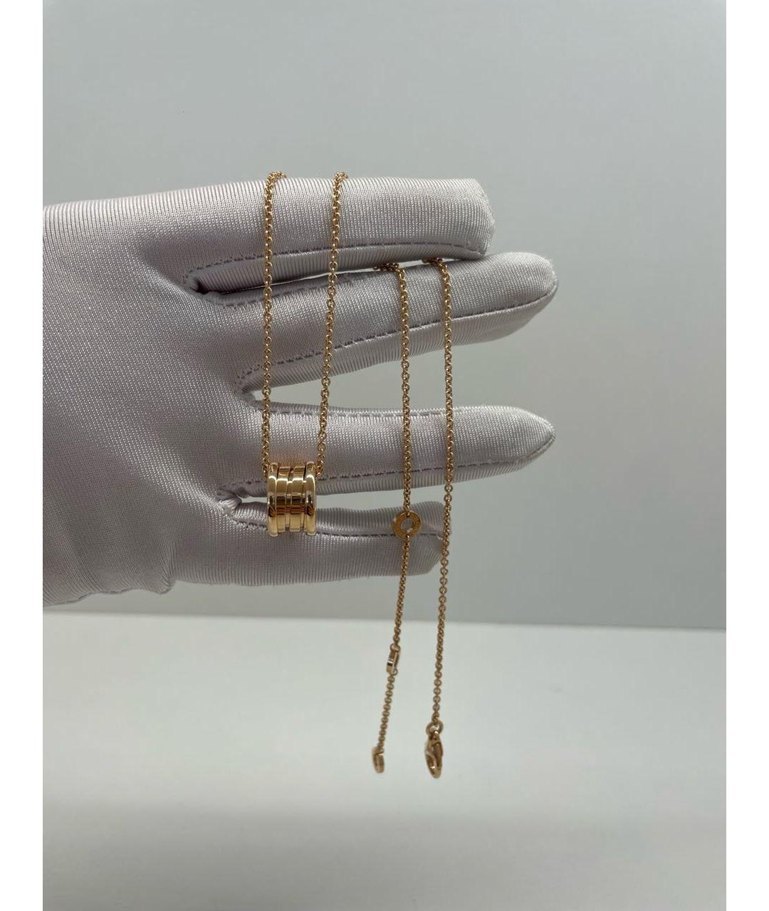 BVLGARI Золотое колье из розового золота, фото 5