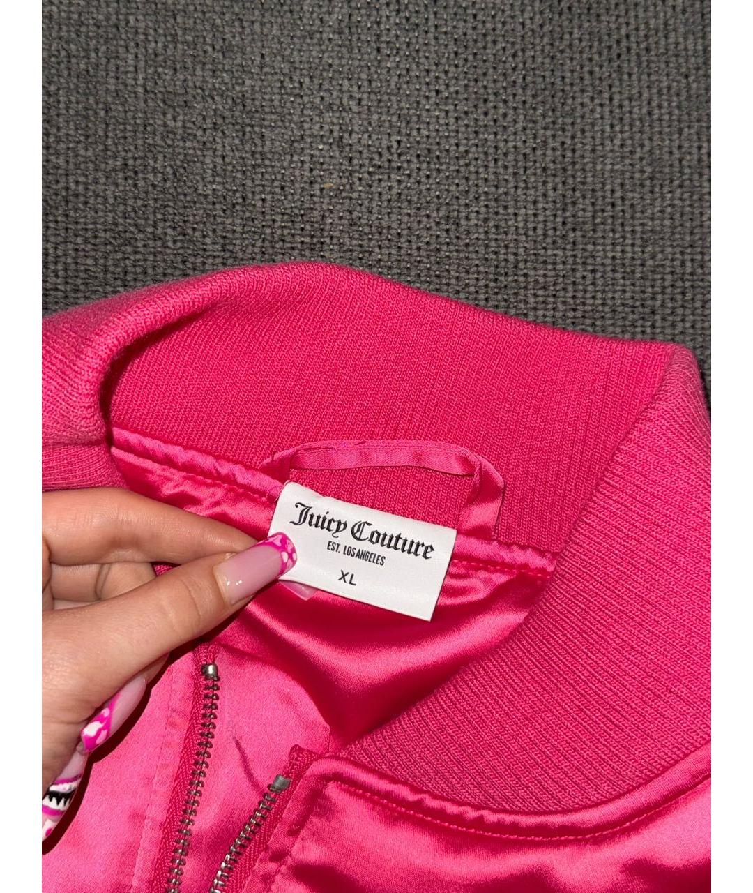 JUICY COUTURE Розовая куртка, фото 4