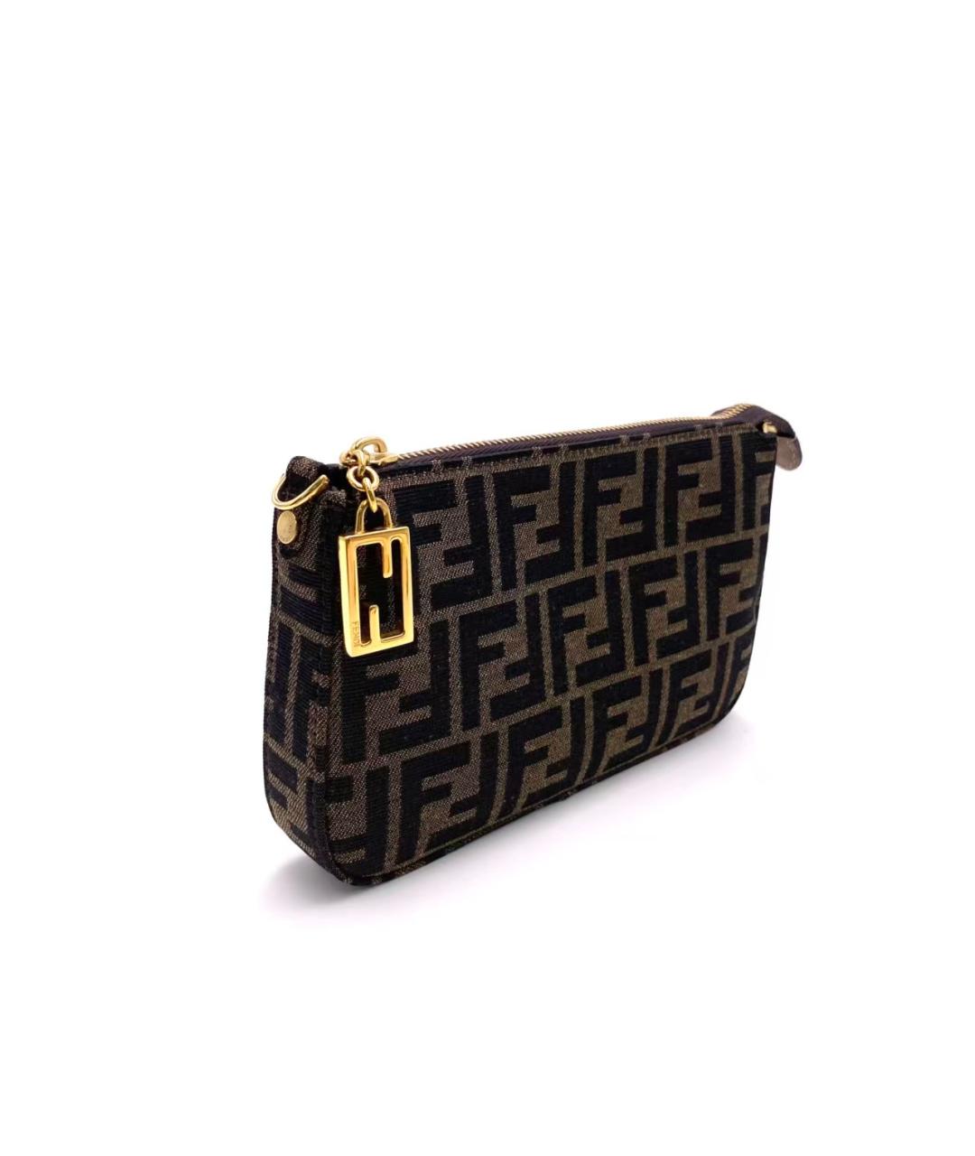 FENDI Коричневая сумка через плечо, фото 4