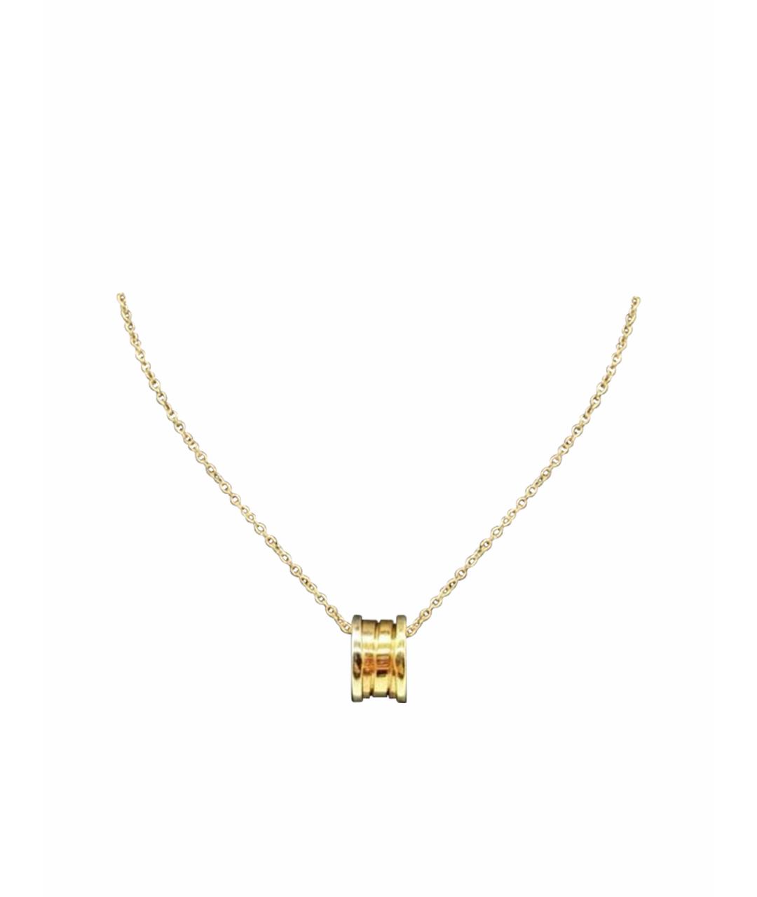 BVLGARI Золотое колье из белого золота, фото 1