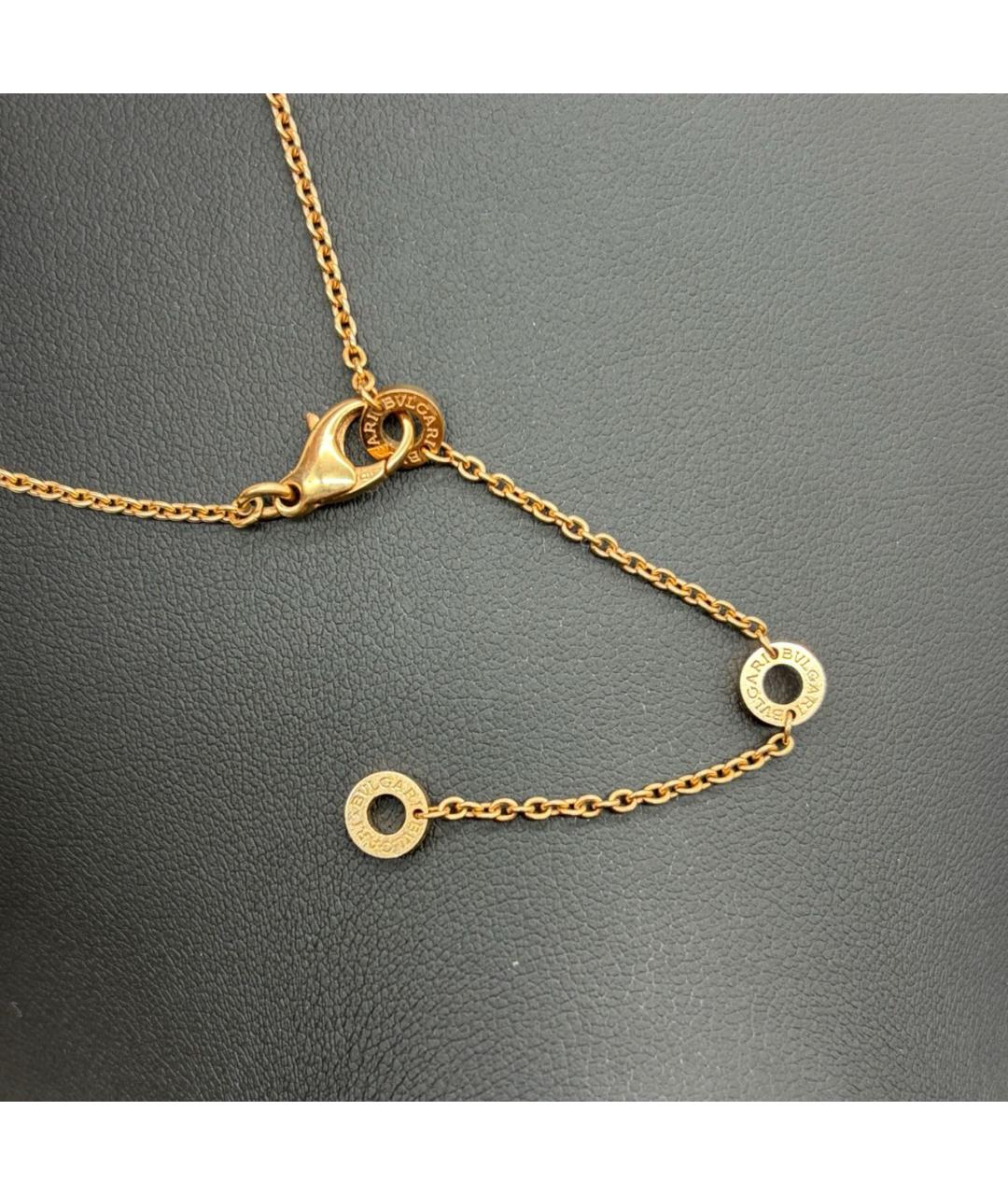 BVLGARI Золотое колье из белого золота, фото 8