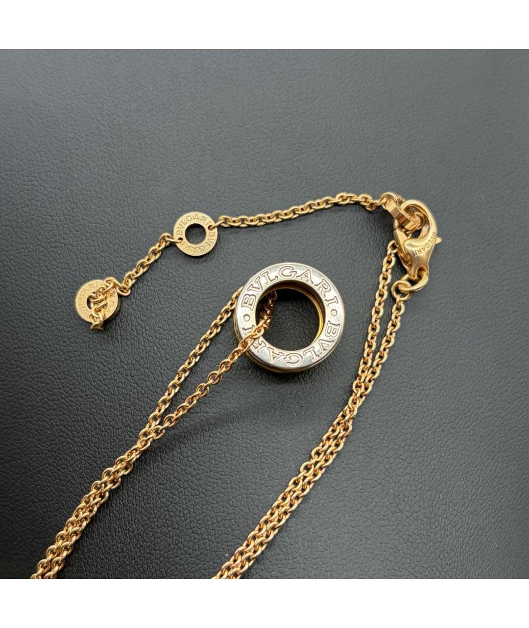 BVLGARI Золотое колье из белого золота, фото 6