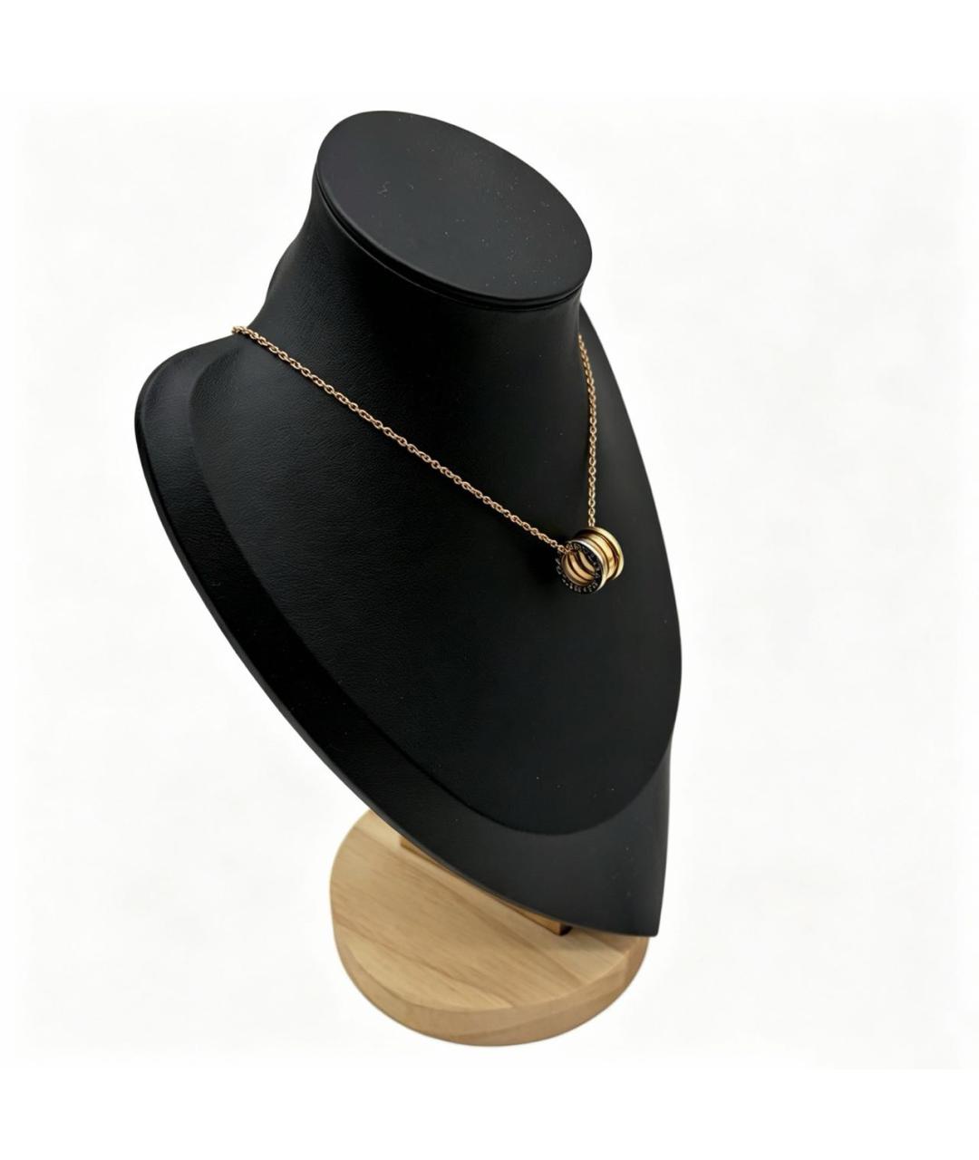 BVLGARI Золотое колье из белого золота, фото 2