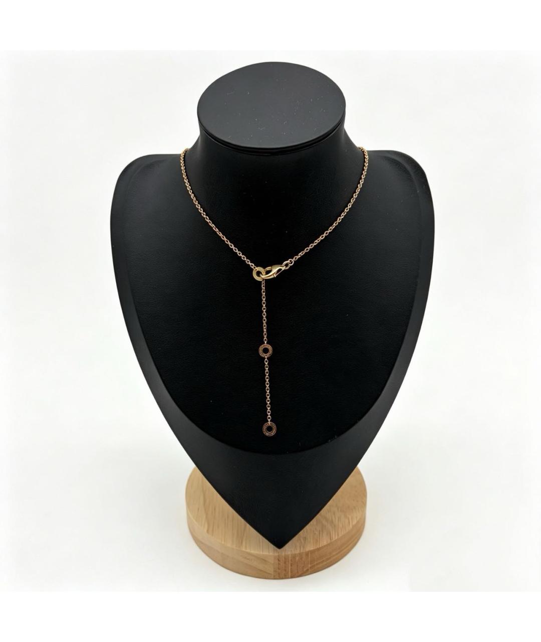 BVLGARI Золотое колье из белого золота, фото 4