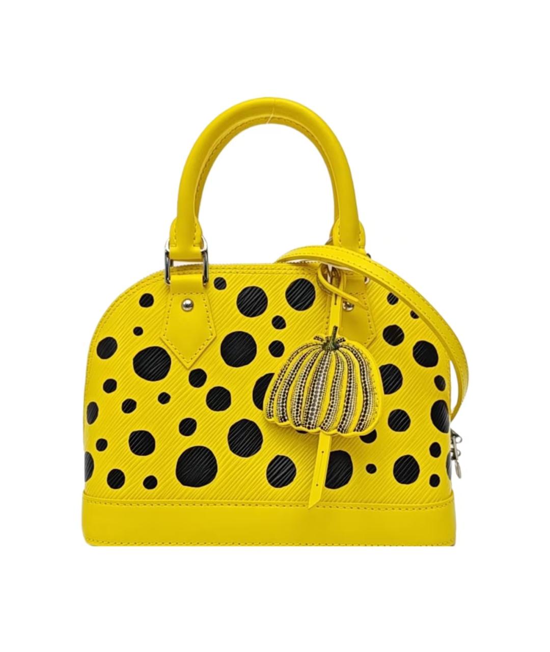LOUIS VUITTON Желтая сумка через плечо, фото 2
