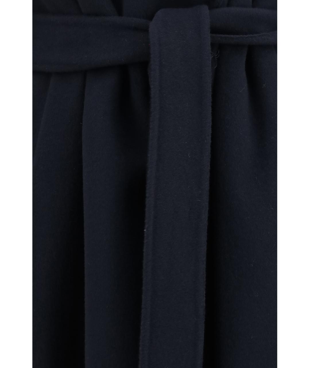 'S MAX MARA Синее шерстяное пальто, фото 3