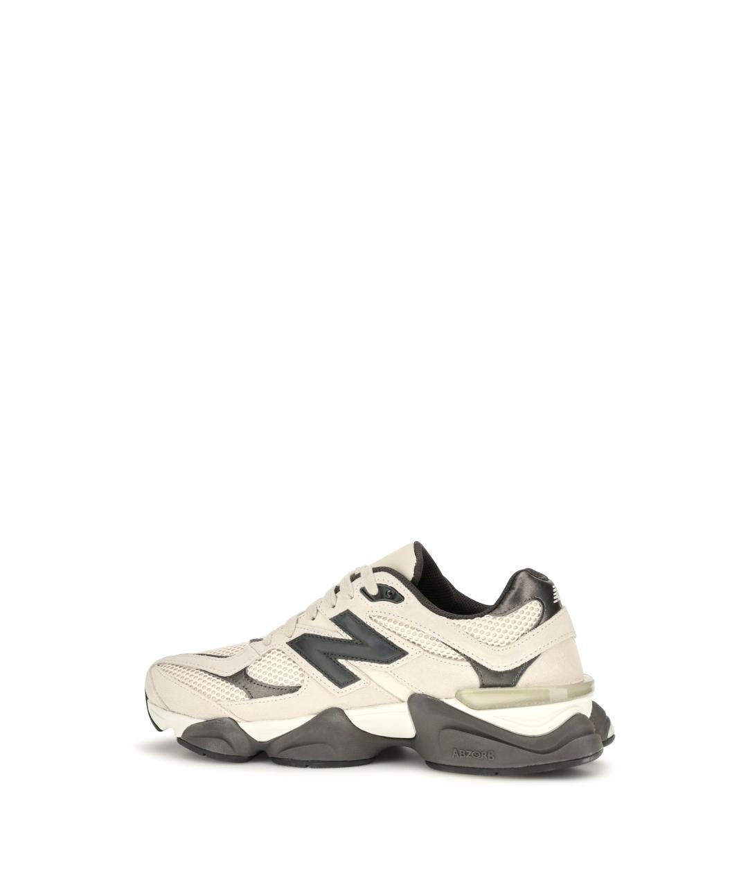 NEW BALANCE Бежевые замшевые низкие кроссовки / кеды, фото 3