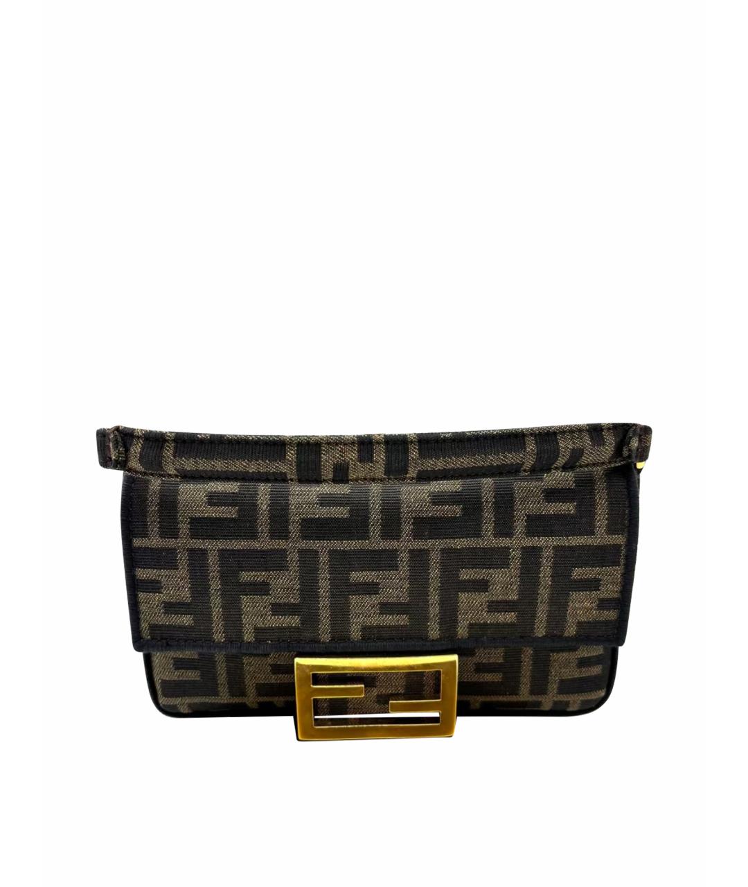 FENDI Коричневая сумка через плечо, фото 1