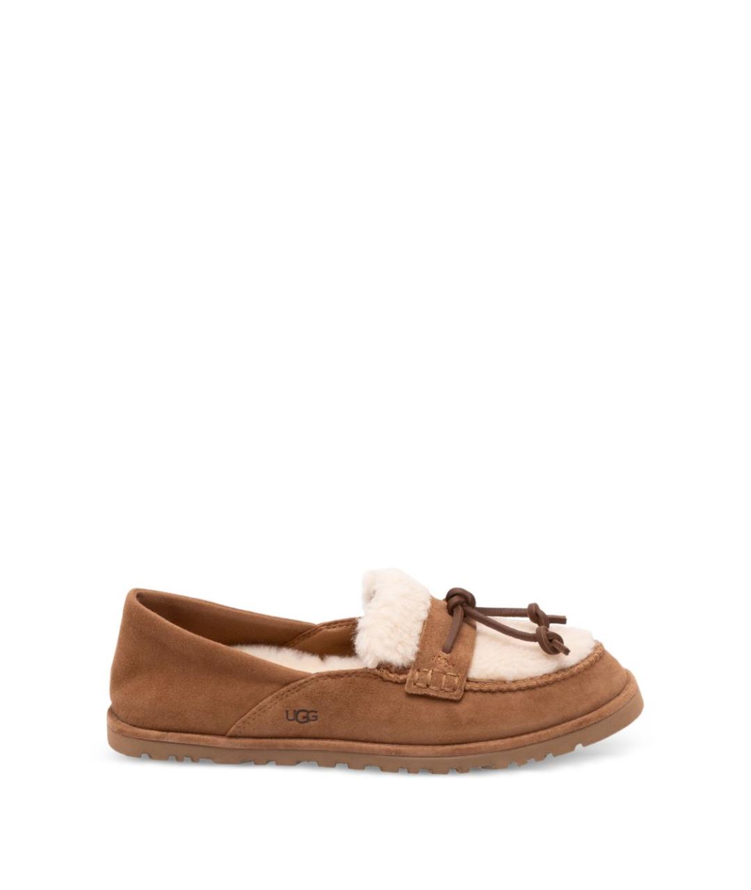 UGG Коричневые замшевые лоферы, фото 1