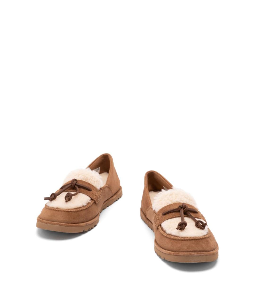 UGG Коричневые замшевые лоферы, фото 2
