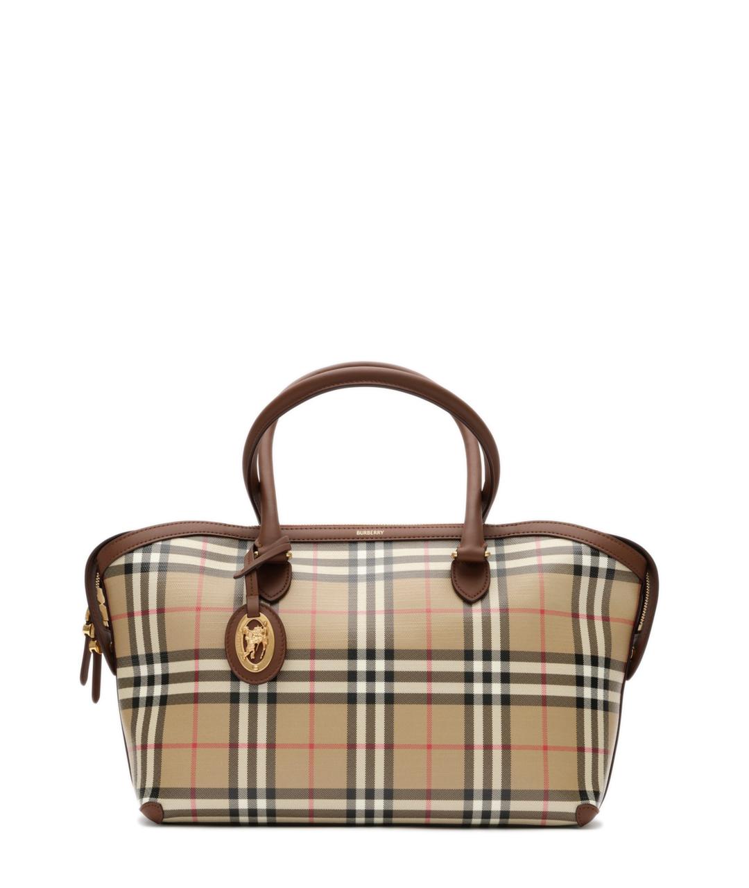 BURBERRY Бежевая сумка тоут, фото 1