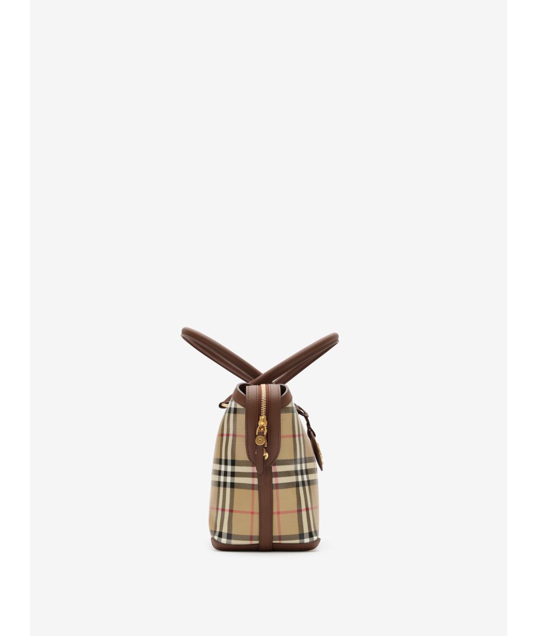 BURBERRY Бежевая сумка тоут, фото 4