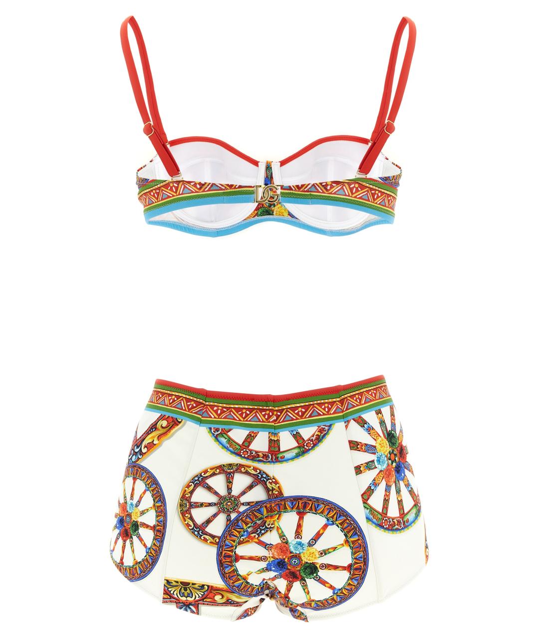 DOLCE&GABBANA Мульти полиамидовый купальник, фото 2