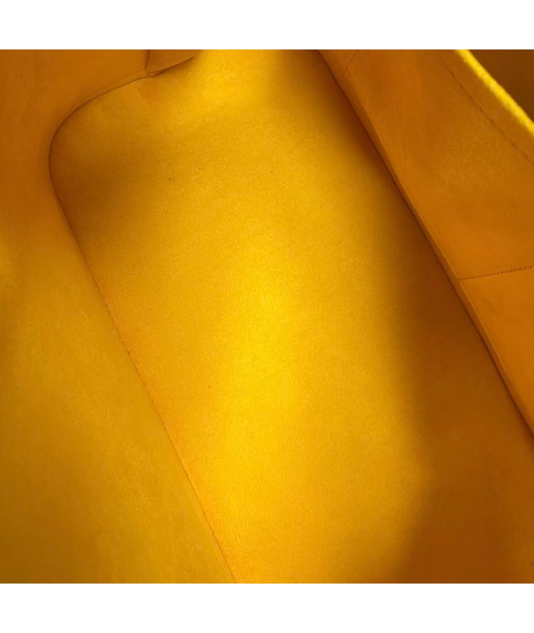 LOUIS VUITTON Желтая сумка через плечо, фото 7