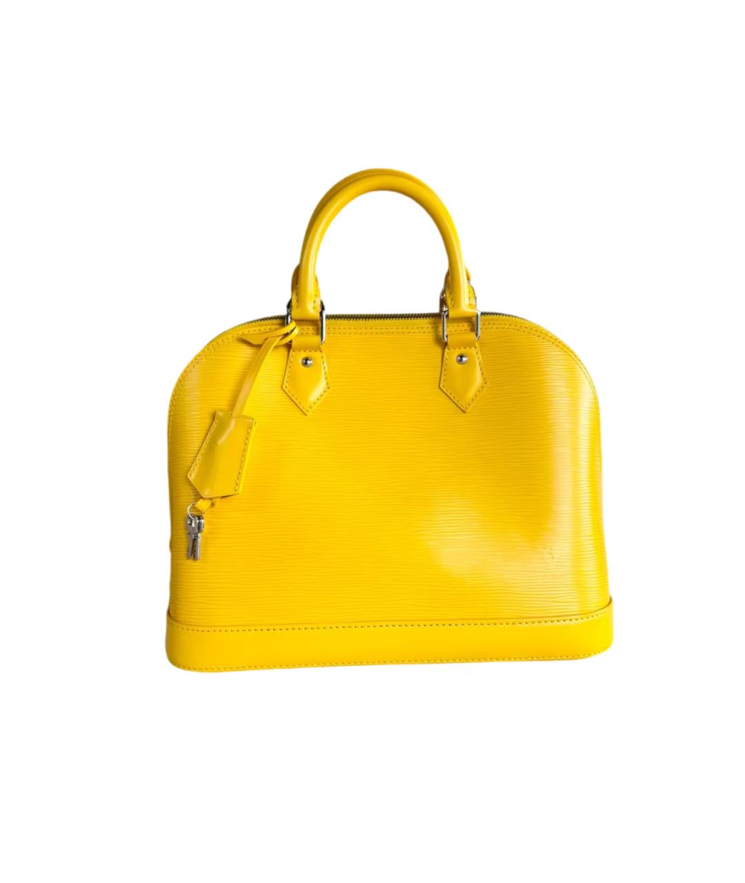 LOUIS VUITTON Желтая сумка через плечо, фото 8