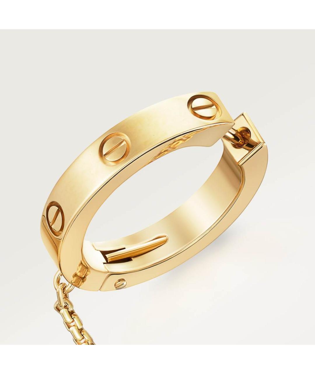 CARTIER Золотые серьги из желтого золота, фото 3