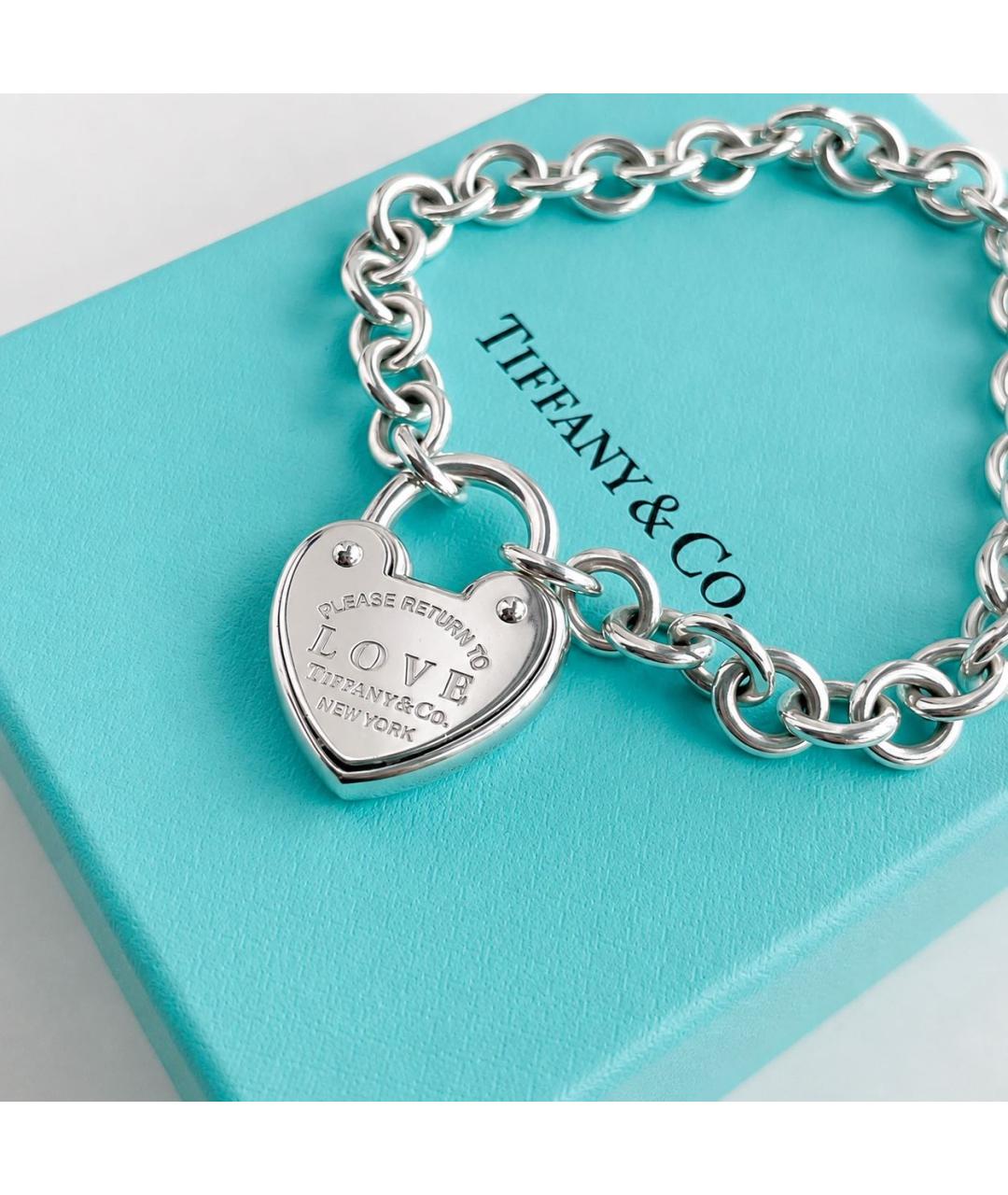 TIFFANY&CO Серебряный серебряный браслет, фото 2