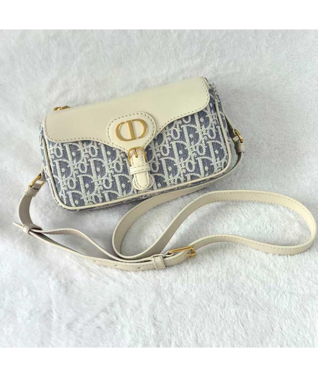 CHRISTIAN DIOR Синяя сумка через плечо, фото 2