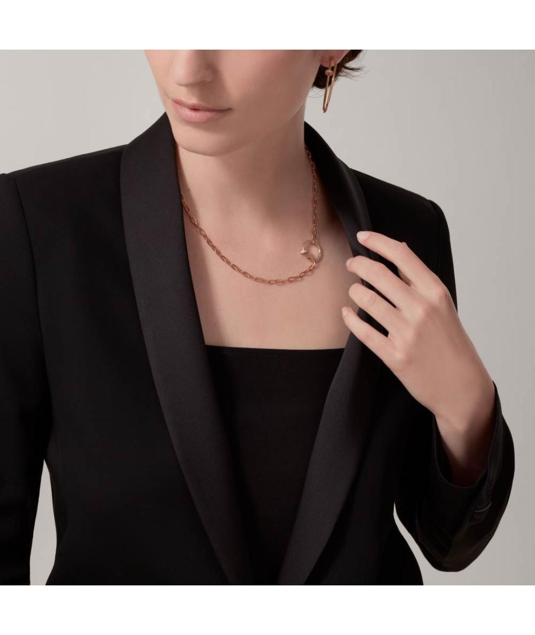 CARTIER Золотые серьги из розового золота, фото 3