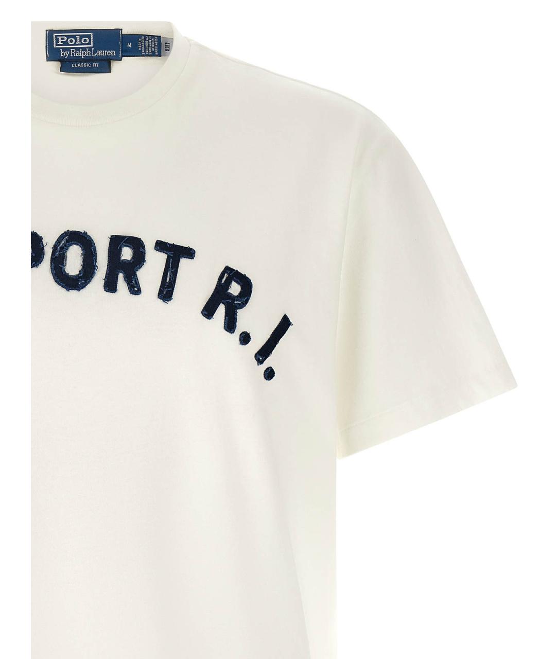 POLO RALPH LAUREN Хлопковая футболка, фото 3