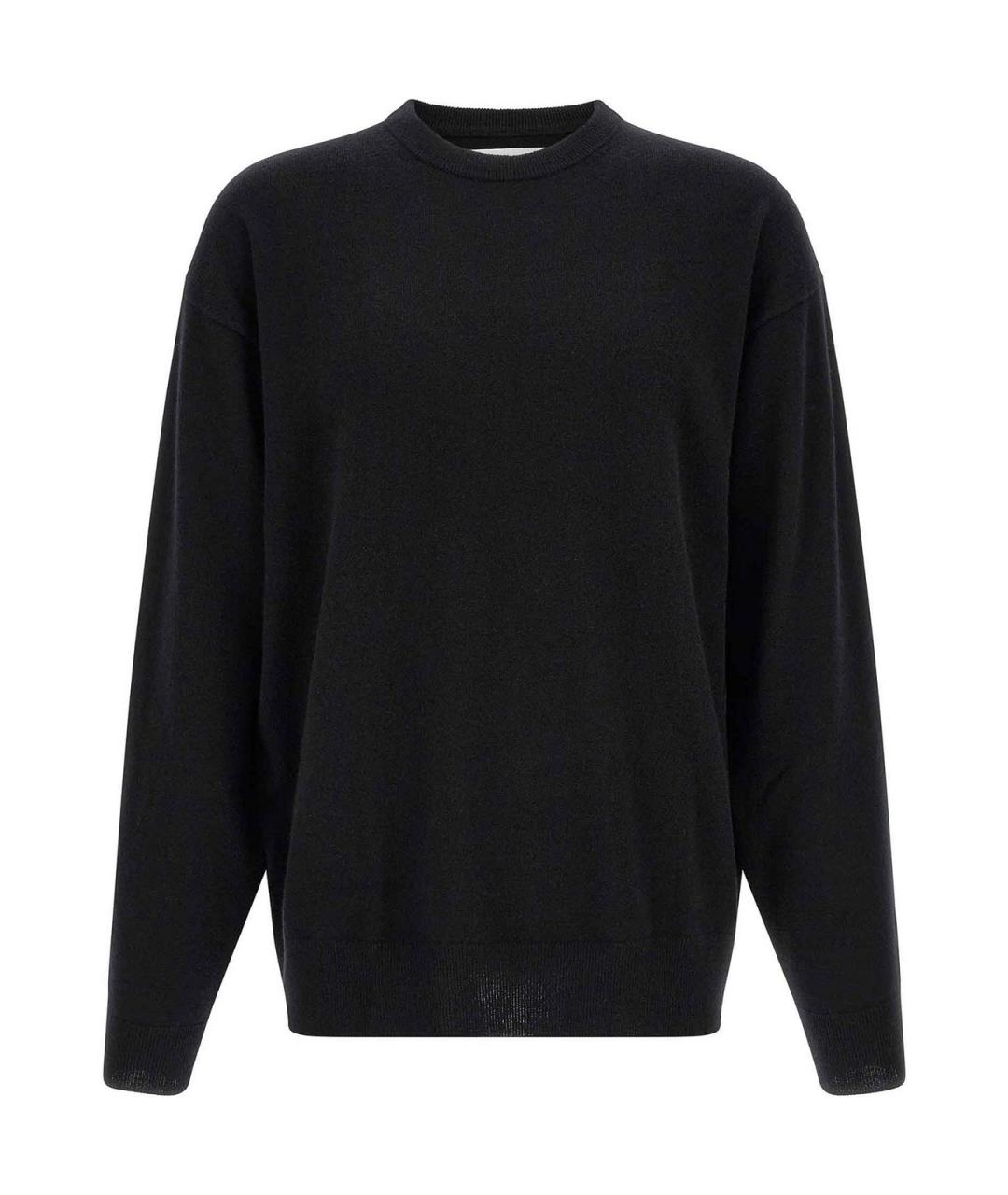 EXTREME CASHMERE Черный кашемировый джемпер / свитер, фото 1