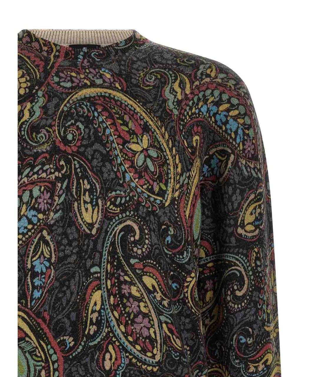 ETRO Мульти шерстяной джемпер / свитер, фото 3