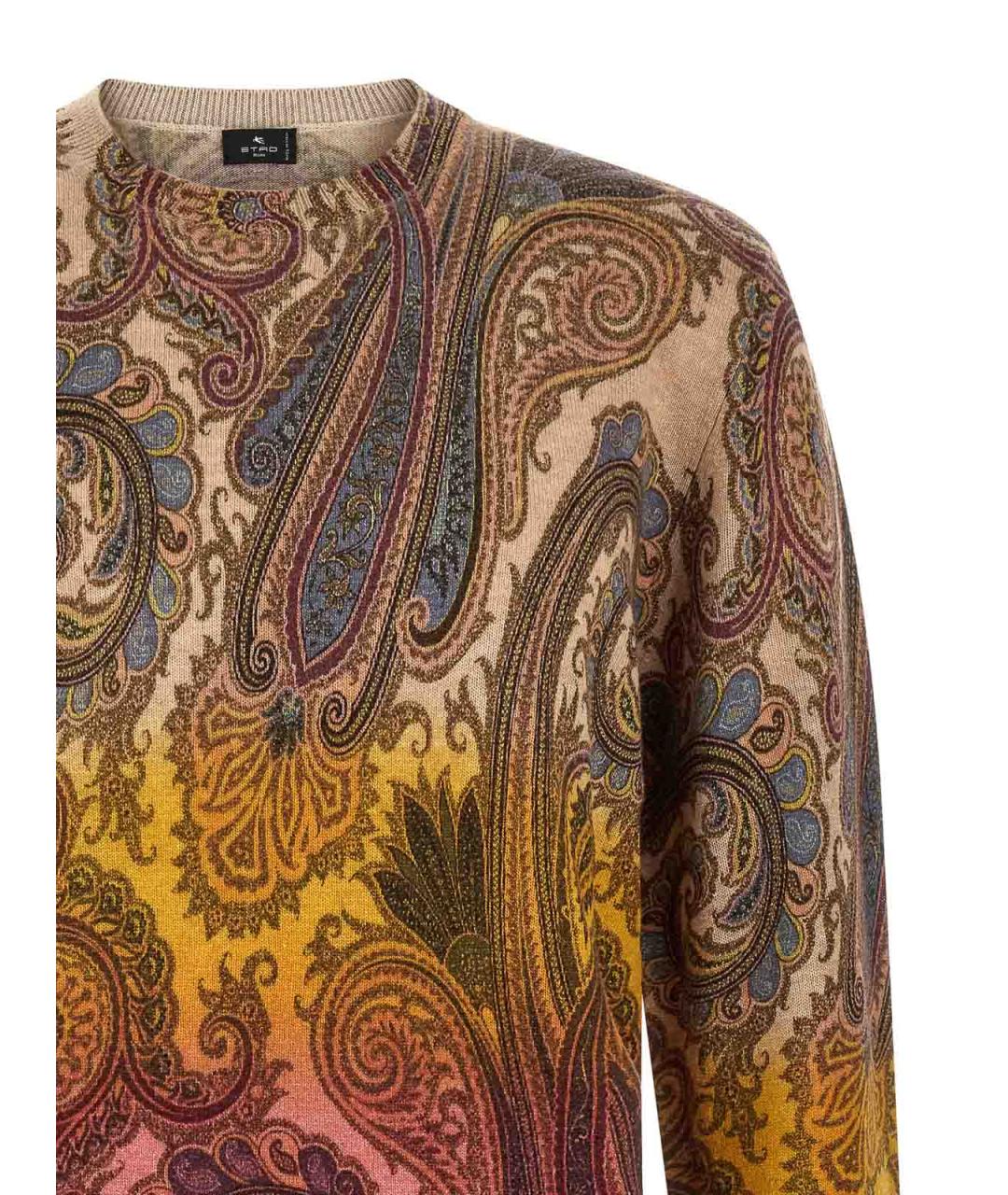 ETRO Мульти шерстяной джемпер / свитер, фото 3