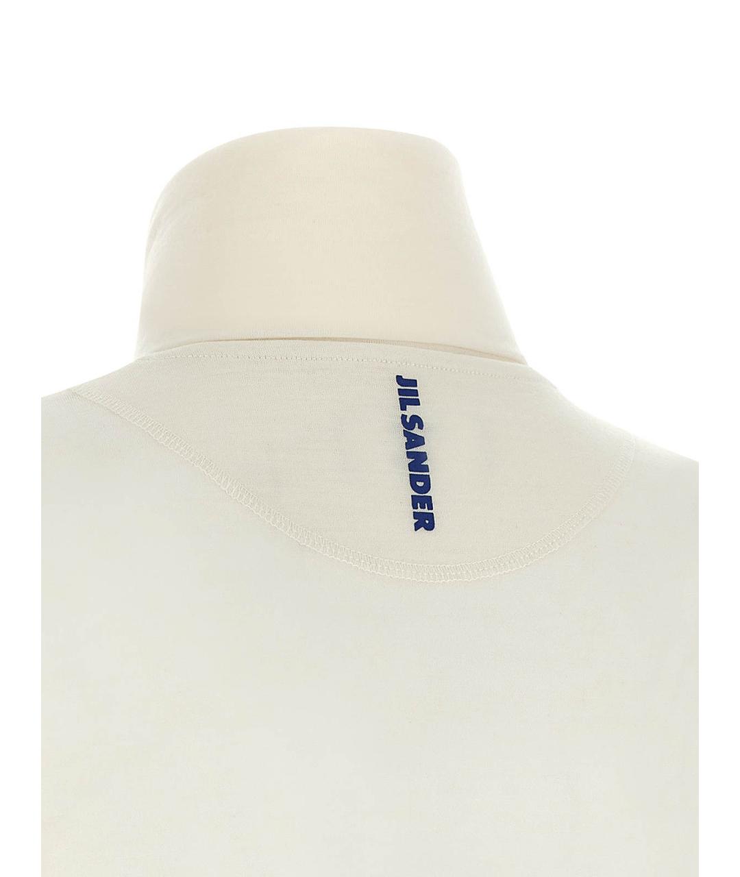 JIL SANDER Белый джемпер / свитер, фото 4